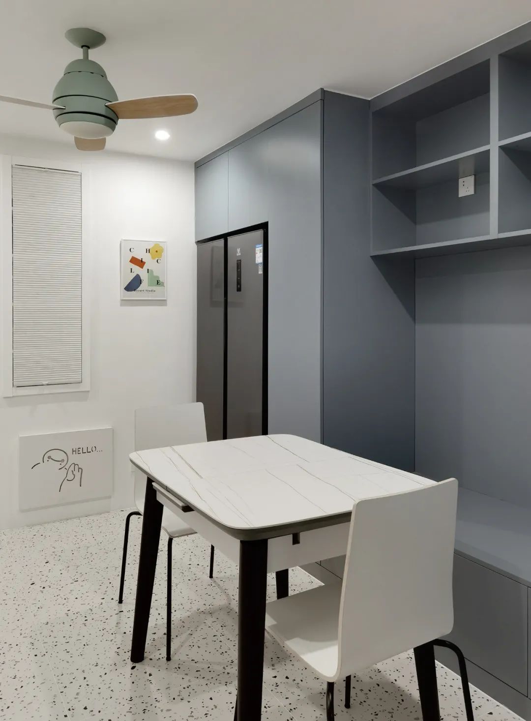 40㎡学区房改造丨波形设计-31