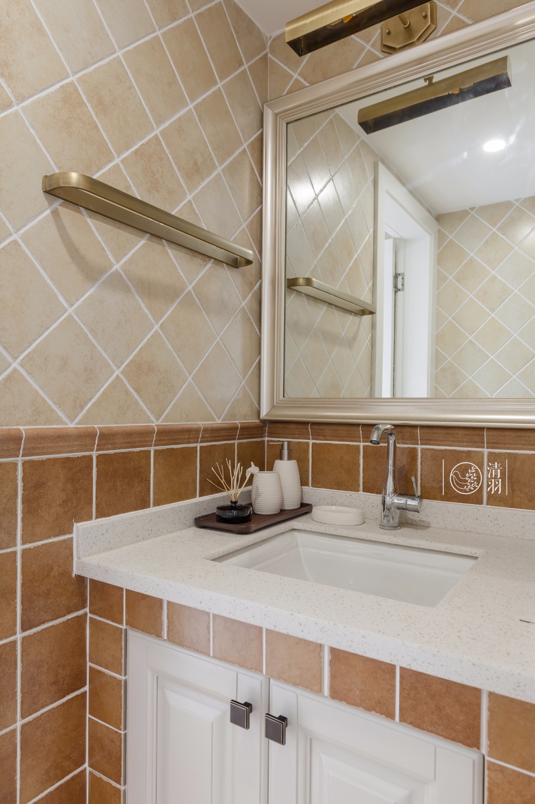 平层丨暗香疏影·成都177㎡美式住宅  清羽设计-64