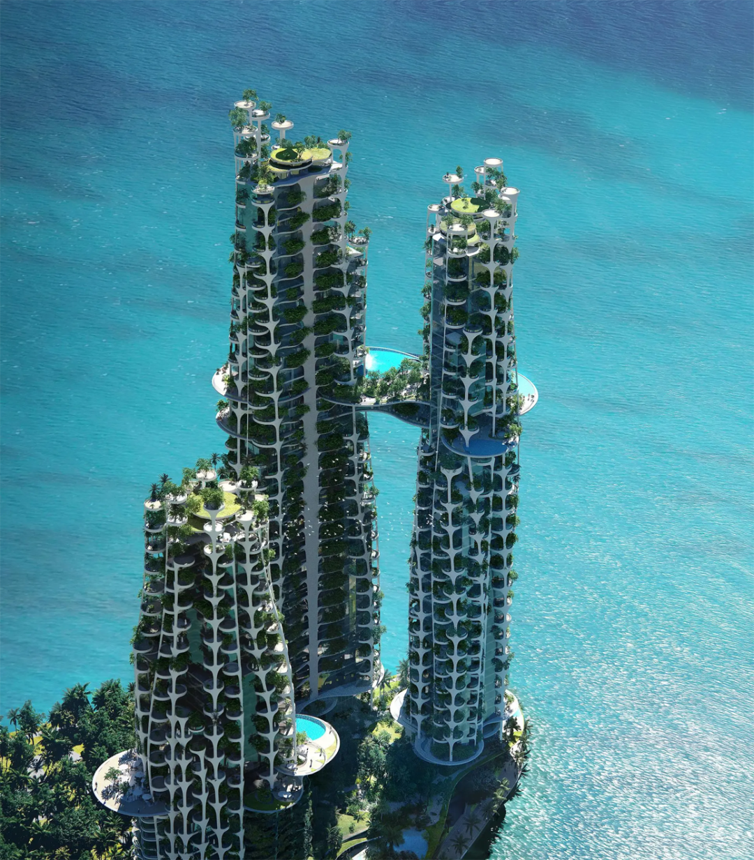 迈阿密超高层Aura丨美国迈阿密丨由马岩松领衔的MAD建筑事务所-0