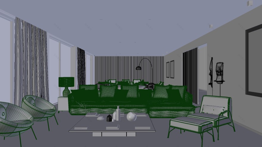 否认之家或否定之屋丨CGI 建筑可视化团队-19