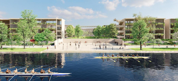 百年职教名校落户崇明!水一方助力国际级恒温泳池建设-1