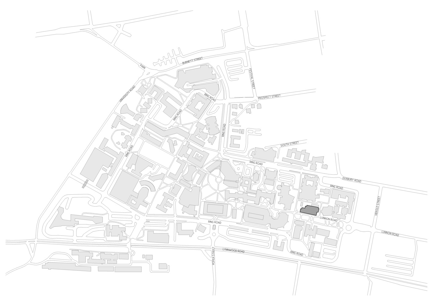比勒陀利亚大学的哈菲尔德校区 Akanyang 建筑丨南非丨Two Five Five Architects-41
