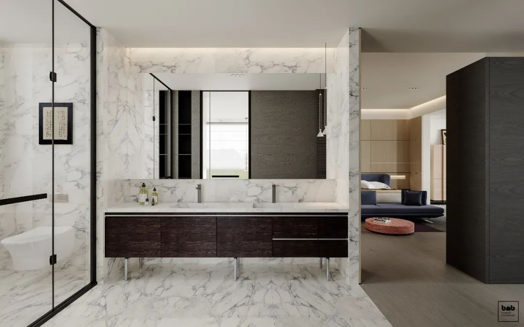 当代别墅空间设计丨本白设计-79