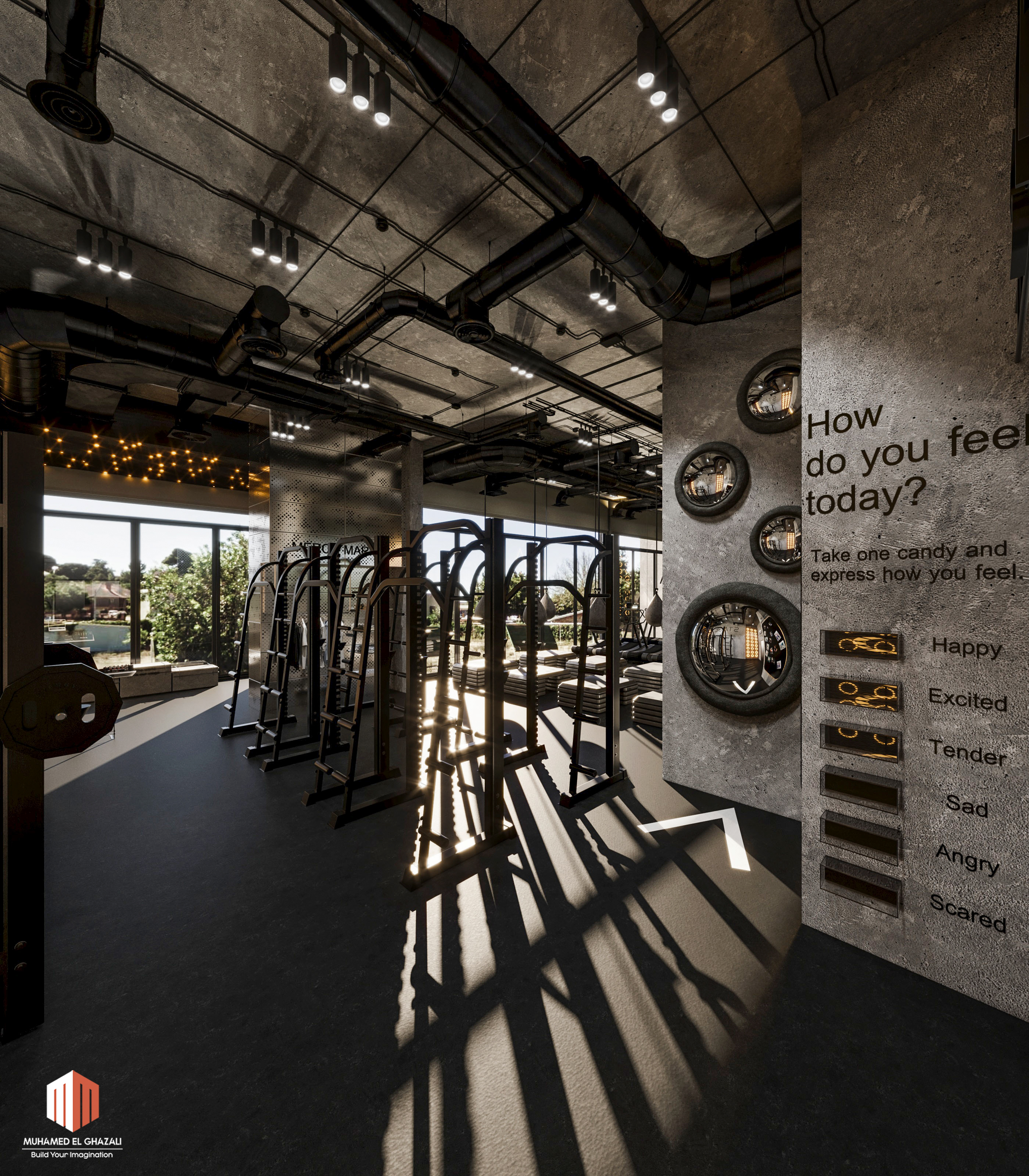 健身房设计丨卡塔尔-19