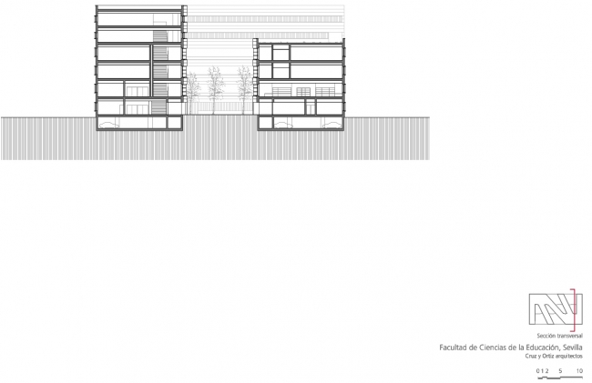 塞维利亚大学科学教育学院 · 创新的叠加建筑设计-46