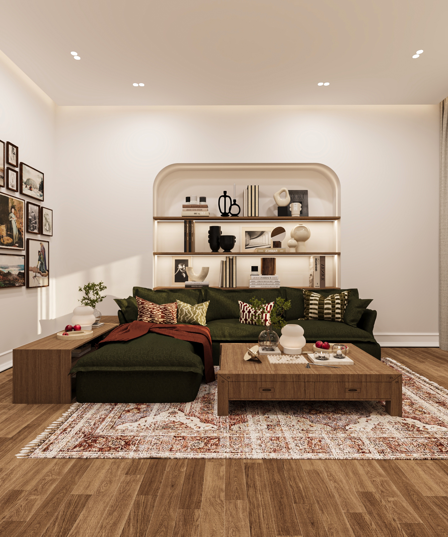 American living room-4