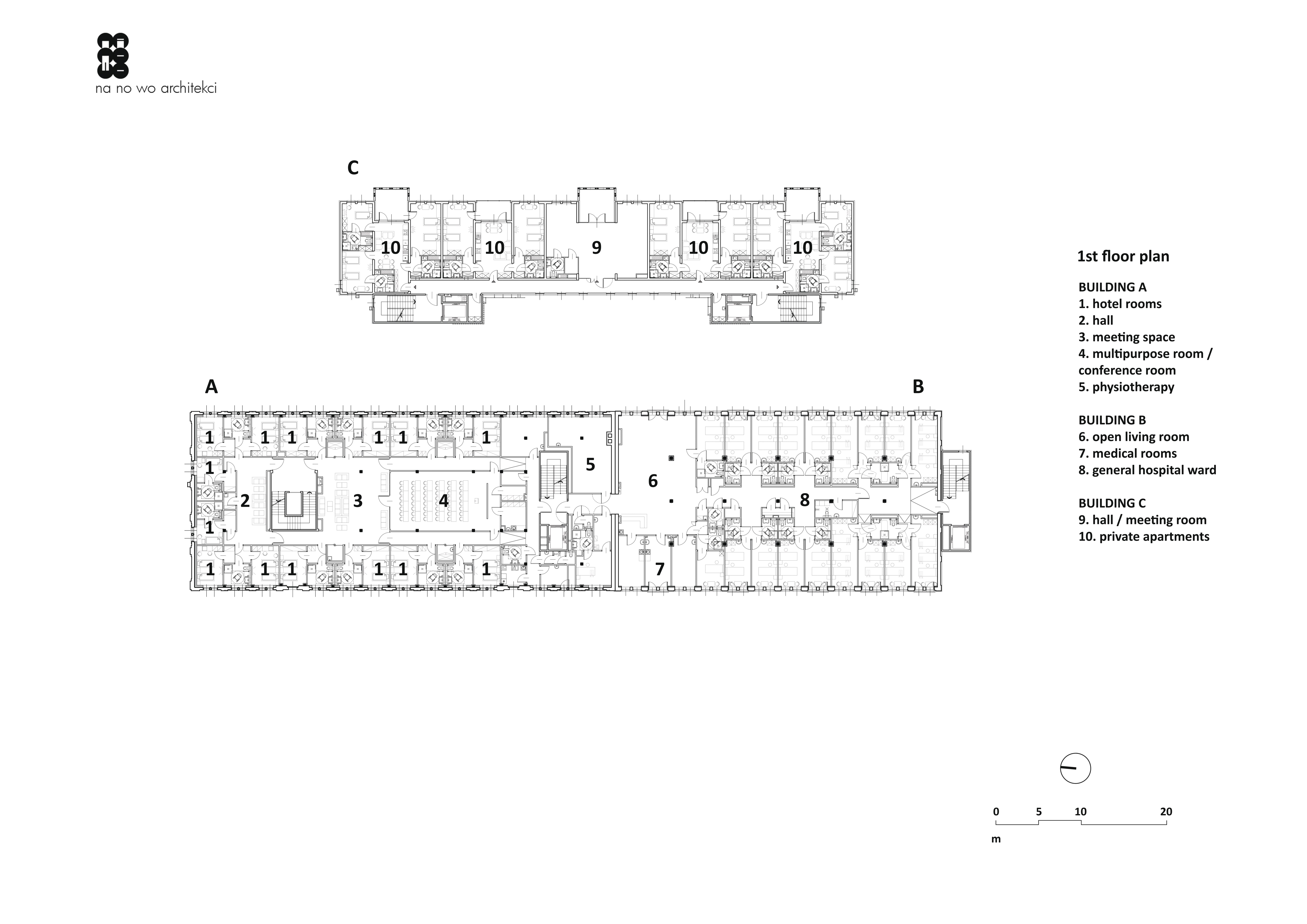 波兰老年医疗酒店综合体设计-61