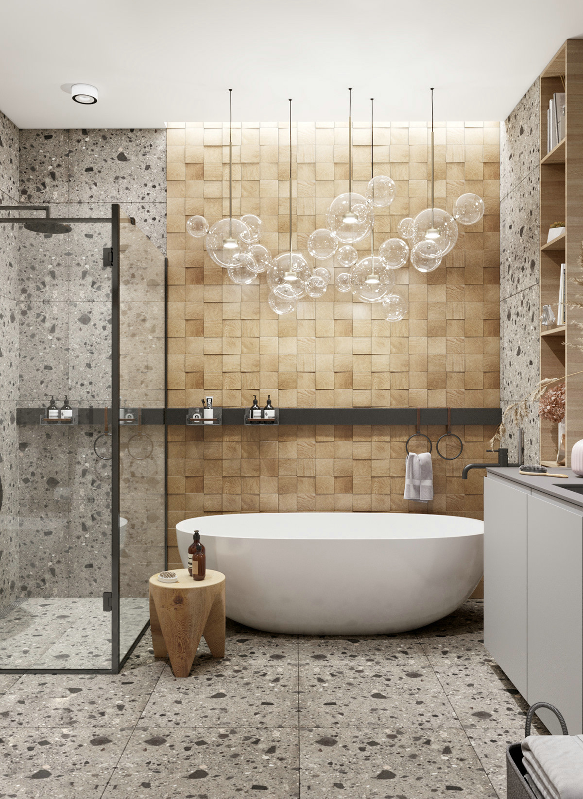 淡紫色系家装，温馨清新的室内设计佳作-30