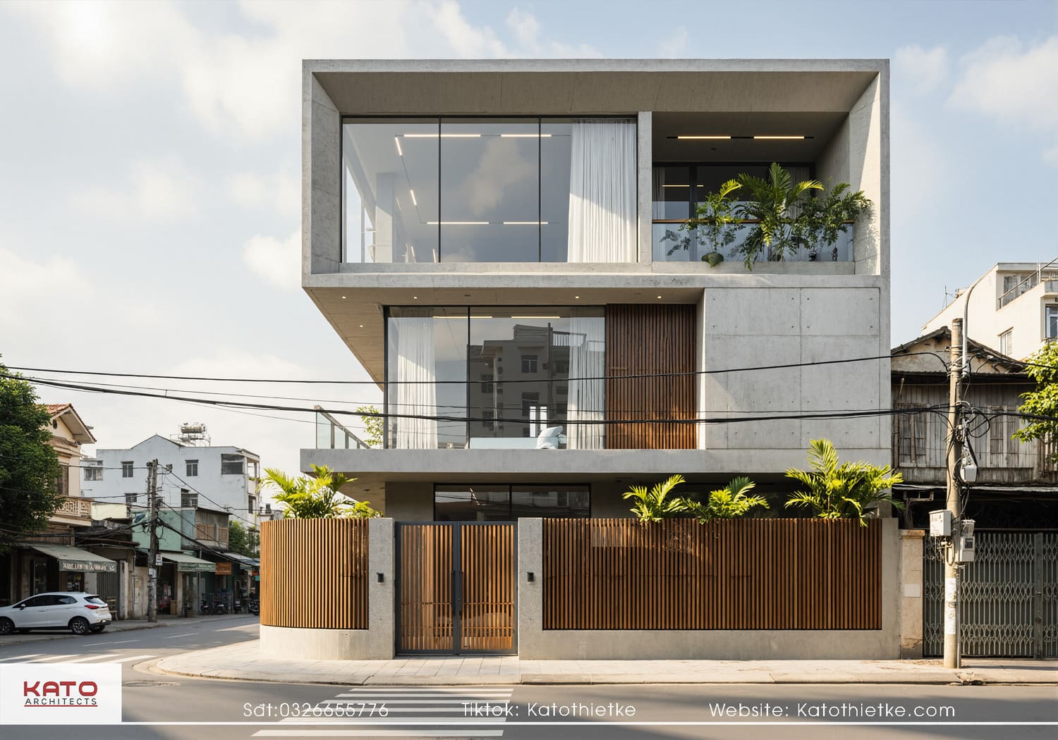 荣宅
（注：VINH HOUSE在上海有对应建筑为荣宅，如果这里并非此特定所指，由于缺乏更多背景信息，可能会有不同理解） 丨KATO Thiết Kế-0