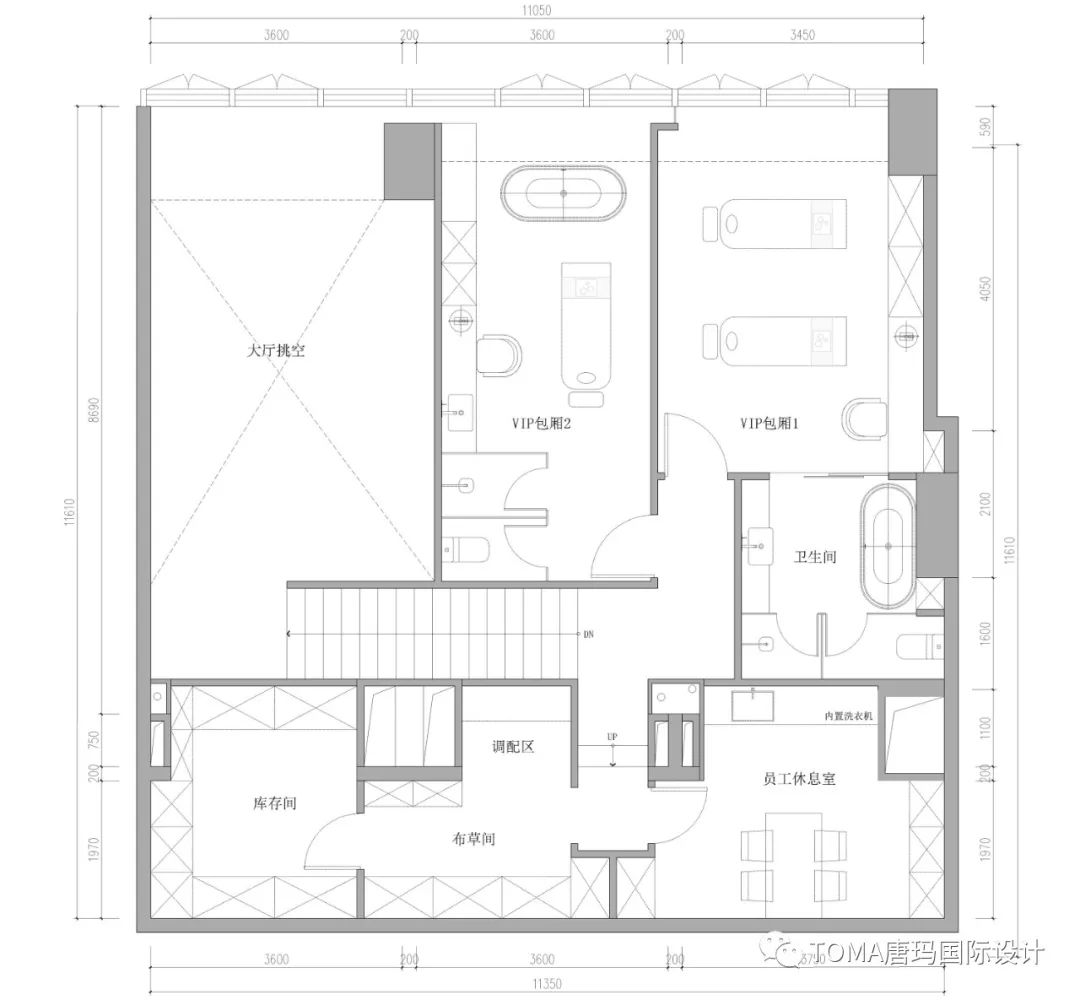 极致进退 | CV 美容 SPA 会所的优雅空间设计-54