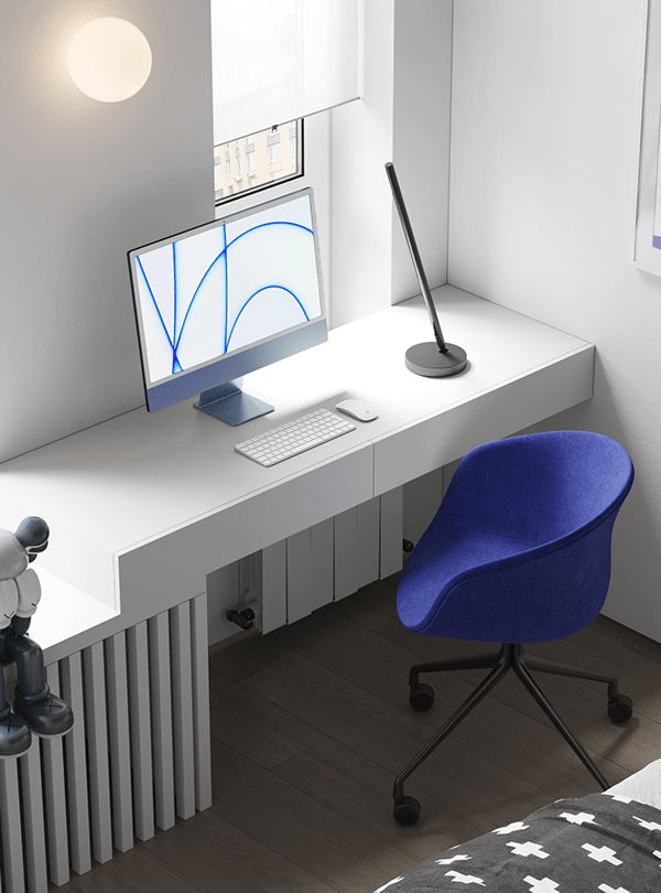 乌克兰基辅小空间公寓设计 细节满满-13