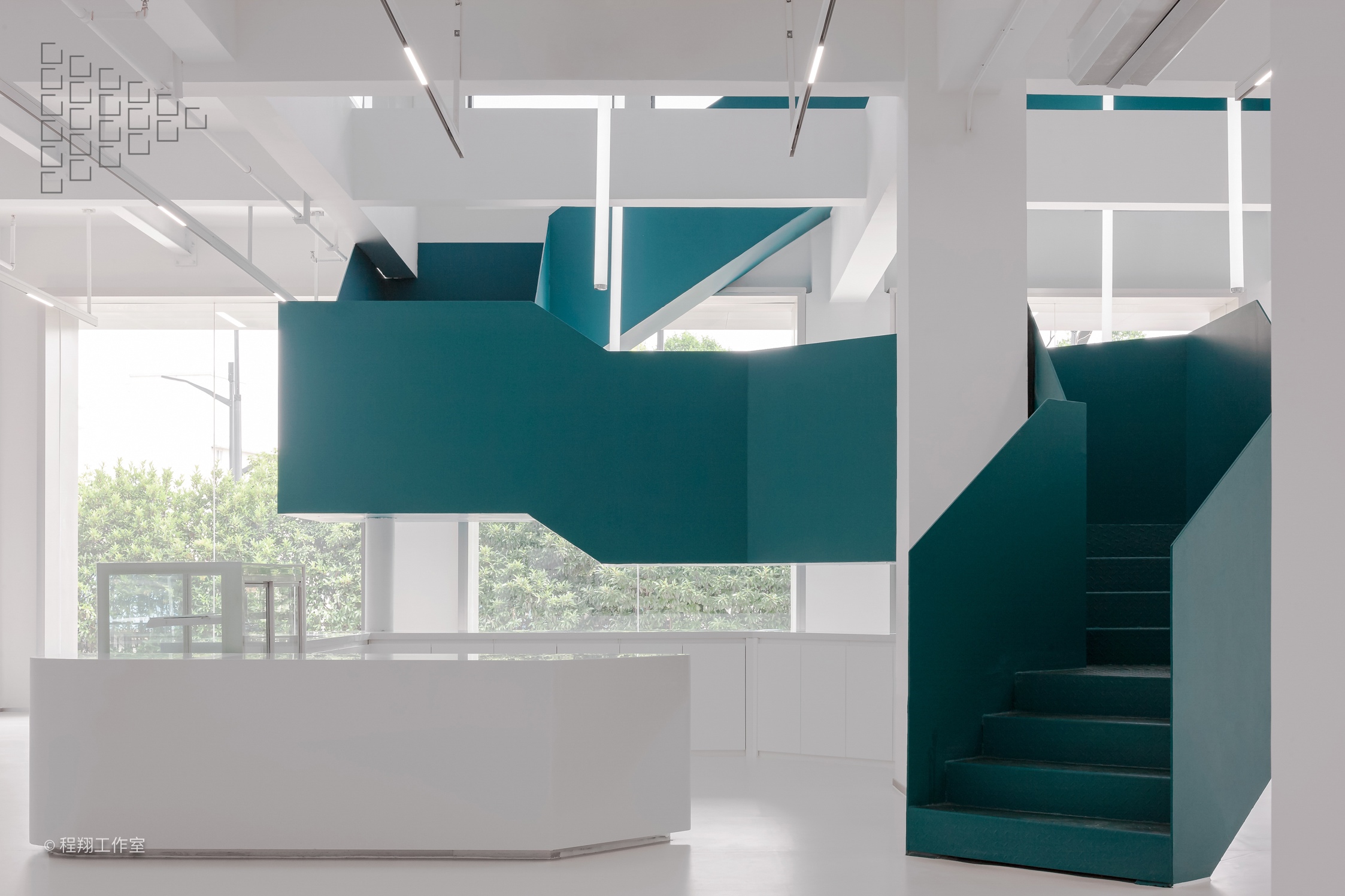 至美青绿遇姜黄,蜿蜒曲折舞线条丨否则-8