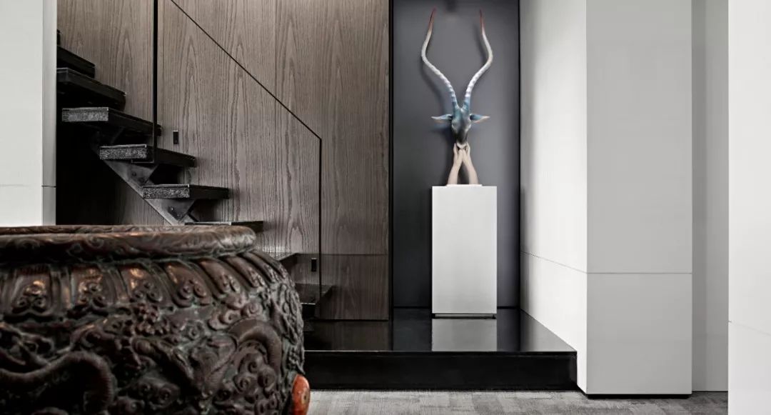 北京 800㎡现代博物馆会所——科技与东方美学共生-13