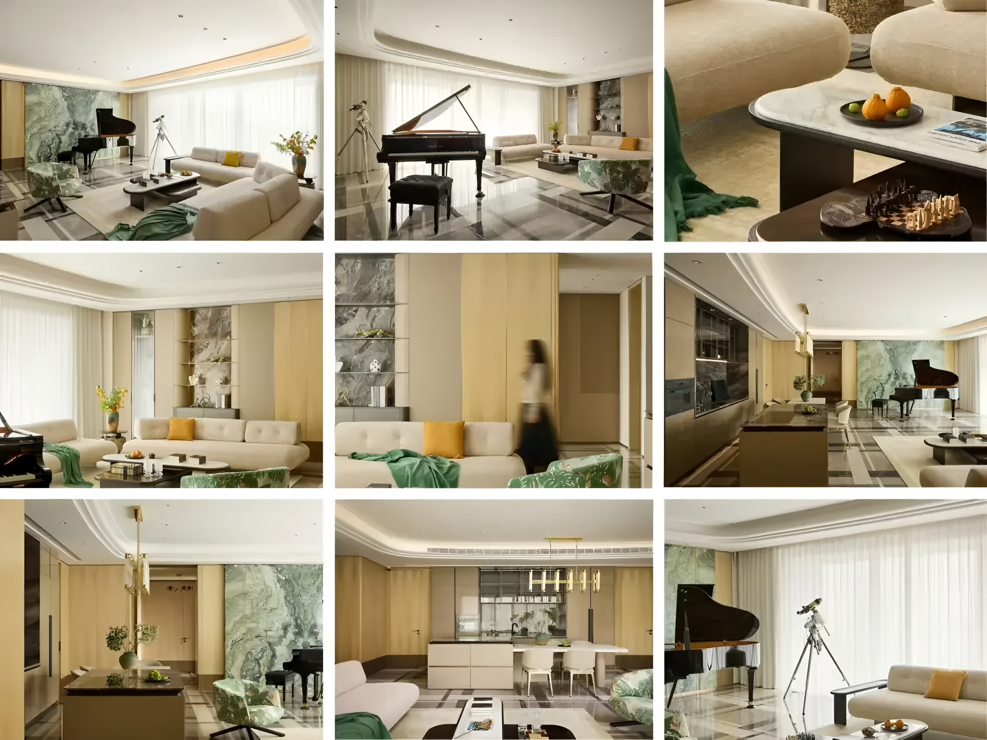 上海香港置地启元330㎡大平层丨中国上海丨上海祎间美学空间设计-2