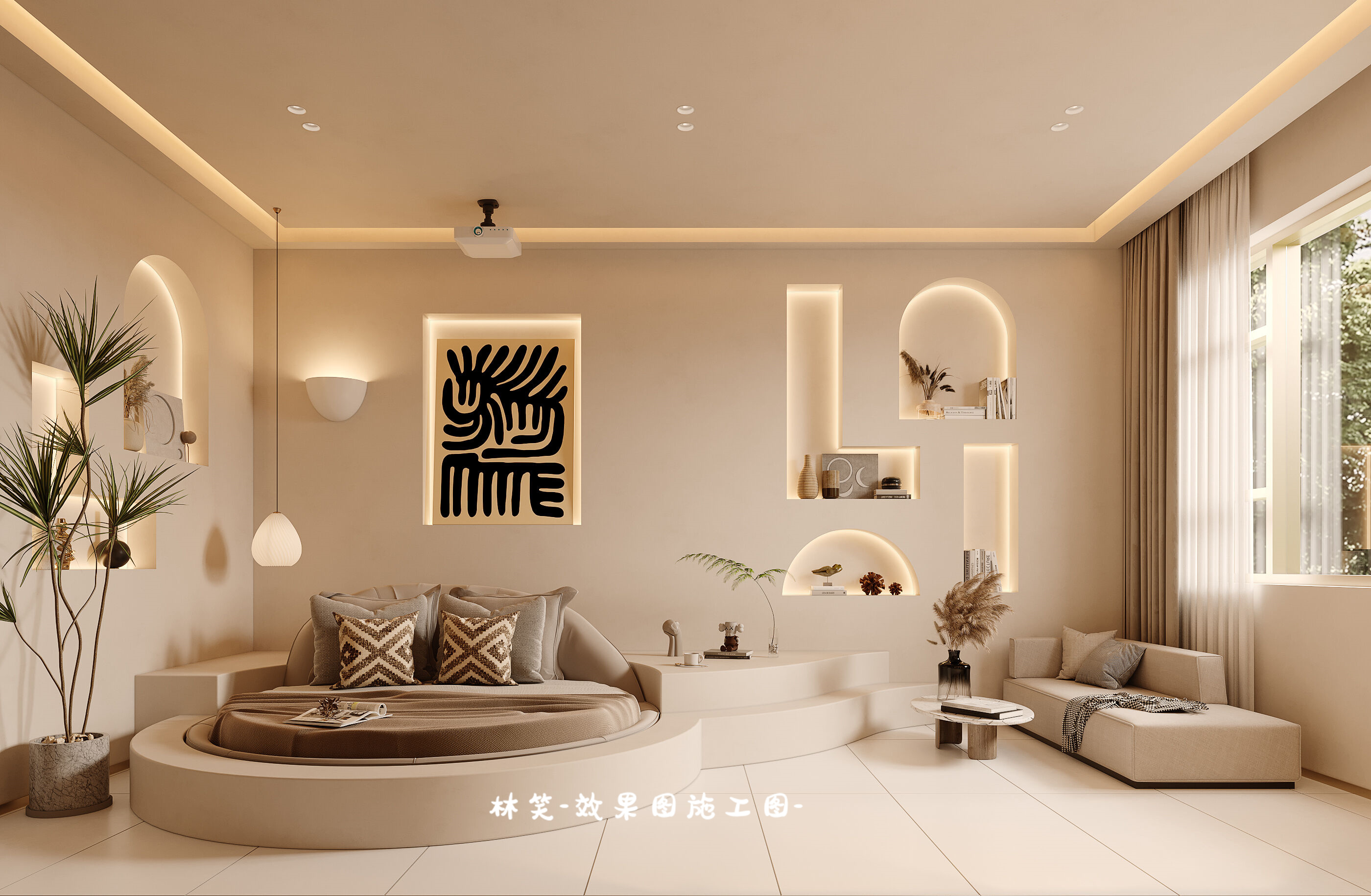 治愈系民宿：奶油风的浪漫-4