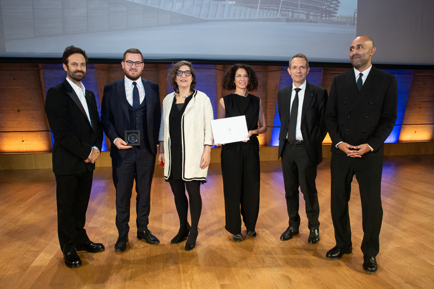 Le Centre Aquatique Olympique obtient le Prix Versailles — Ateliers 2/3/4/-36