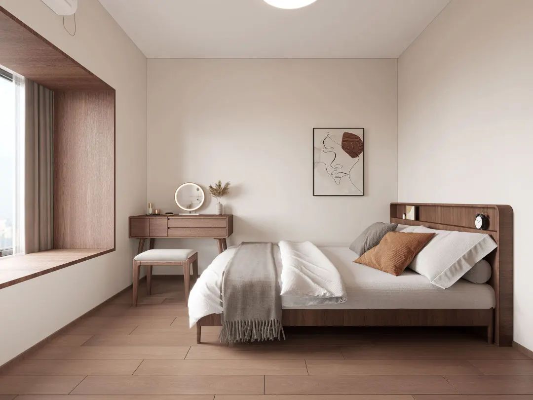 中梁星海印 130㎡中古风三房设计丨中国泉州丨华浔品味装饰福建总部-21