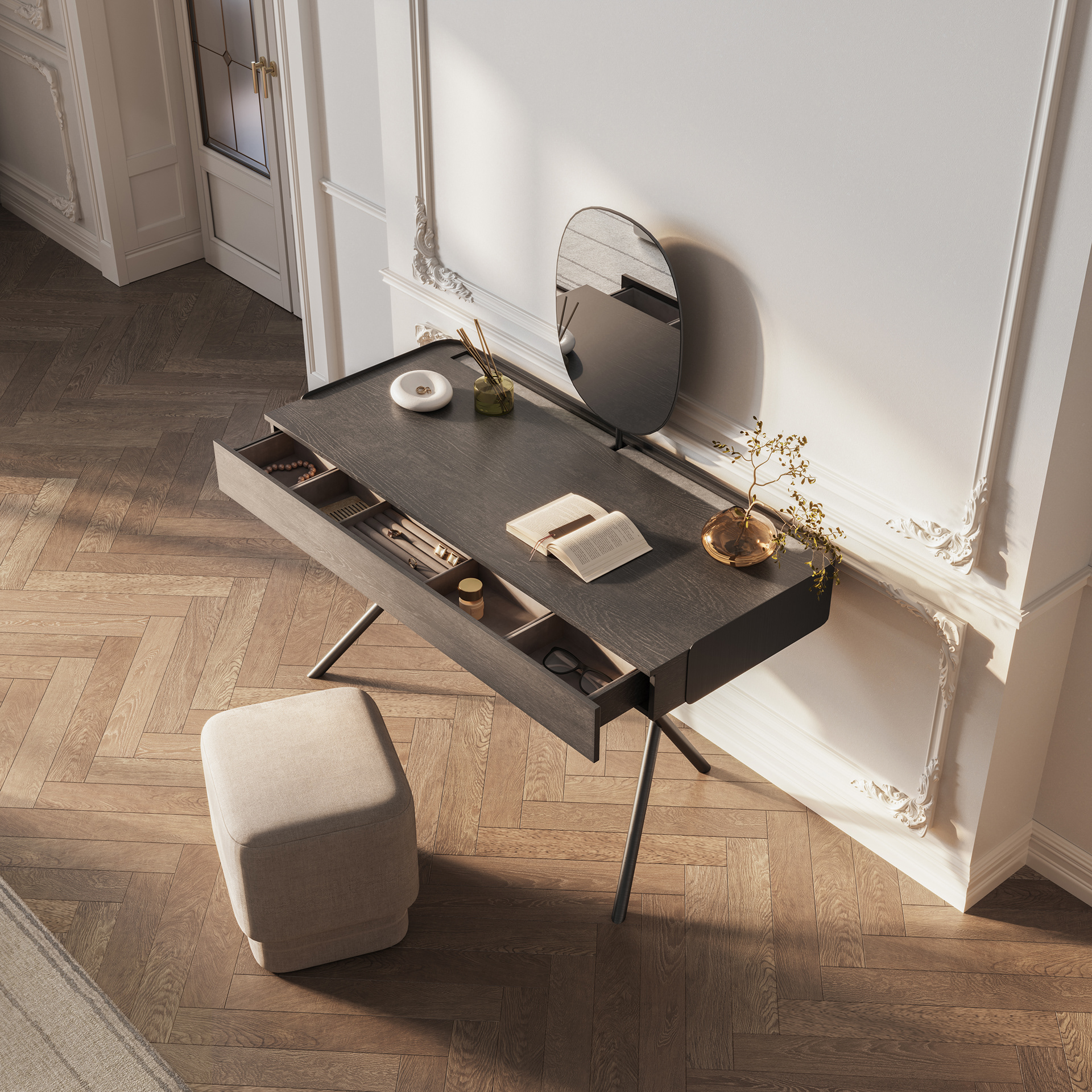 巴黎公寓丨法国巴黎丨Vizline Studio-18