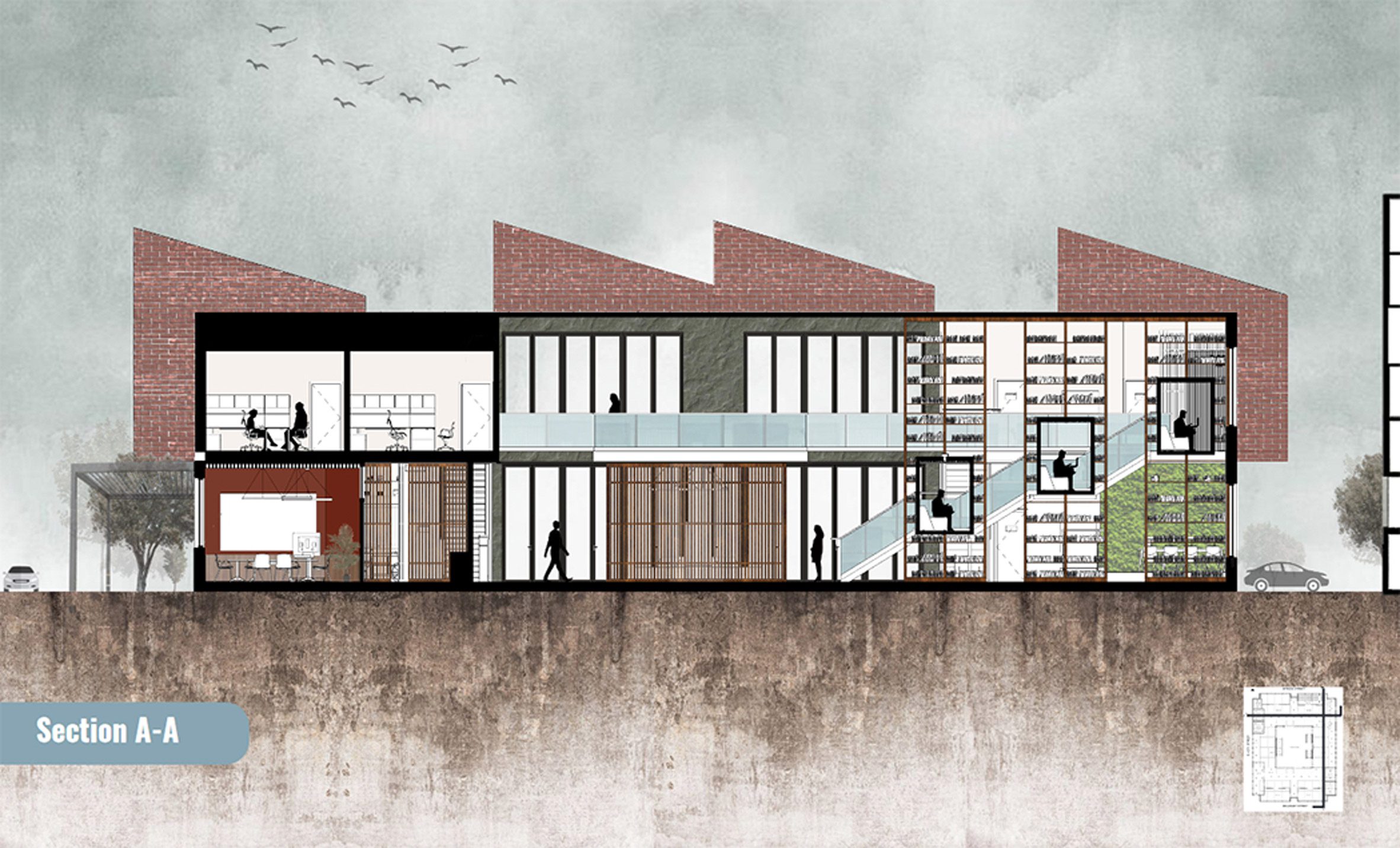 新汉 ok | 优雅老去，韩国阳平的养老住宅设计-47