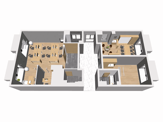 青绘设计|浙江妙禾健康办公室-33