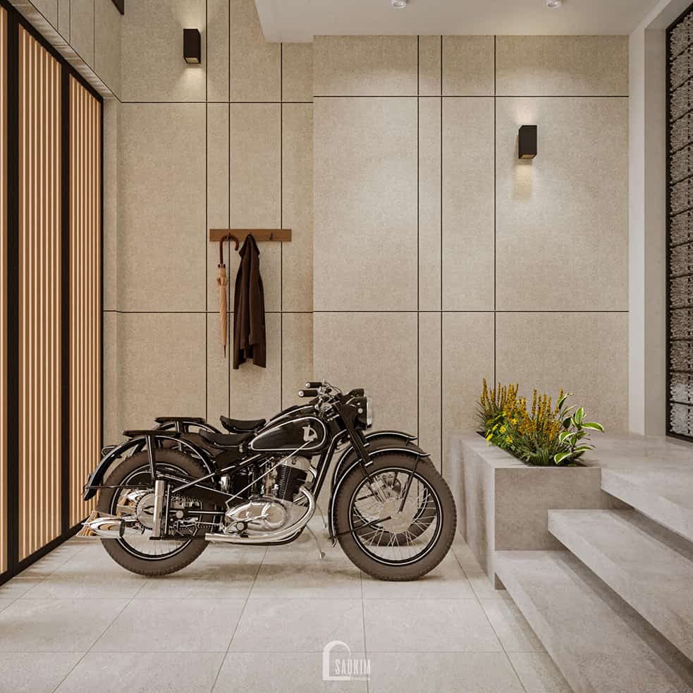 50m² 5 层Japandi风格联排别墅设计丨越南河内-3