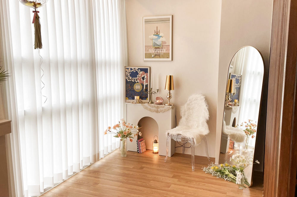 粉色梦幻派对 | 23 平米小空间的大变身-7