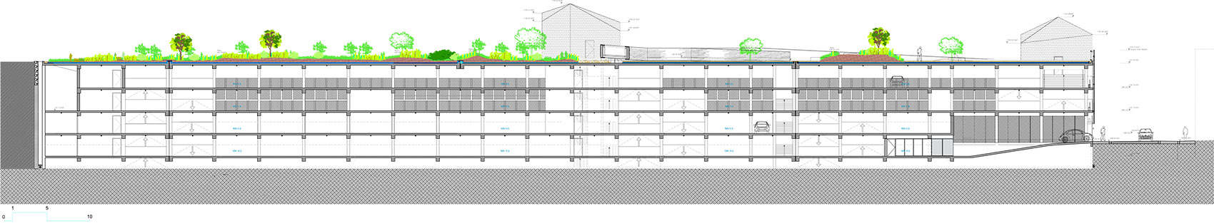 法国维特雷立体交通建筑 / TETRARC-40