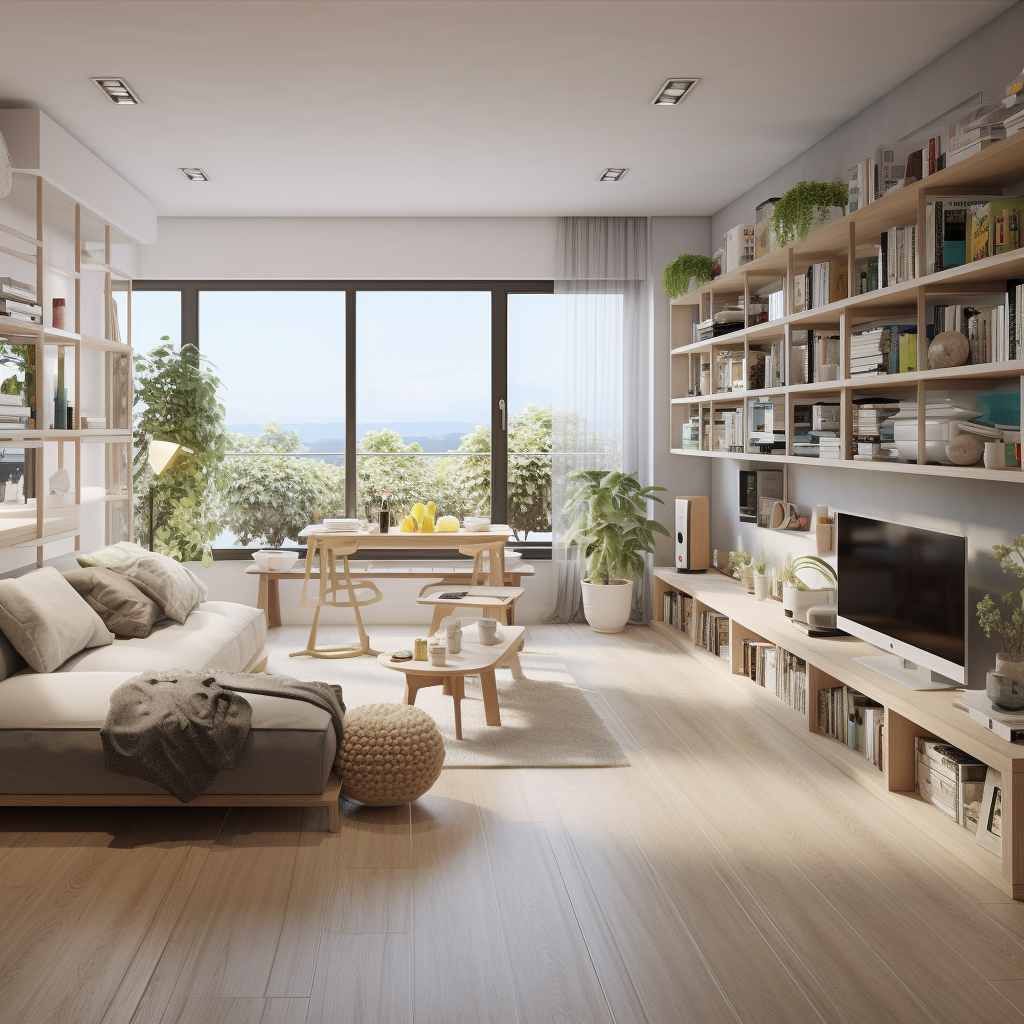 干净的北欧空间-4