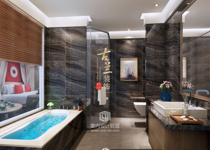 松桃精品商务酒店——广元酒店装修设计-10