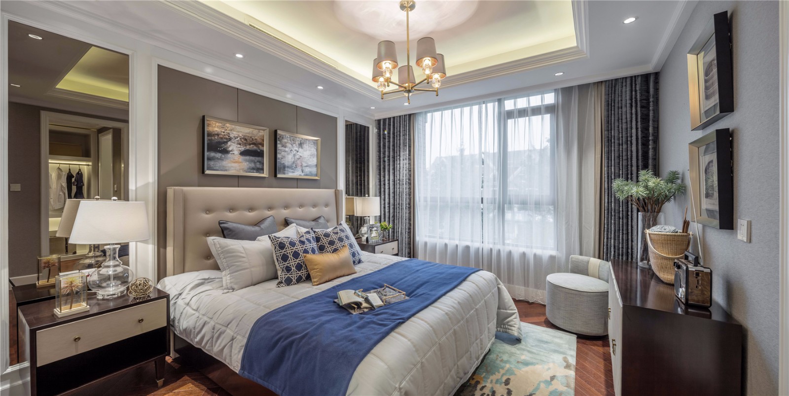 天津鑫苑汤泉世家别墅样板间-15