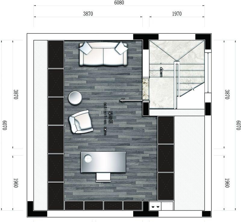 现代家居中的灰色浪漫 | 至亲贵宾共享的礼节空间-37