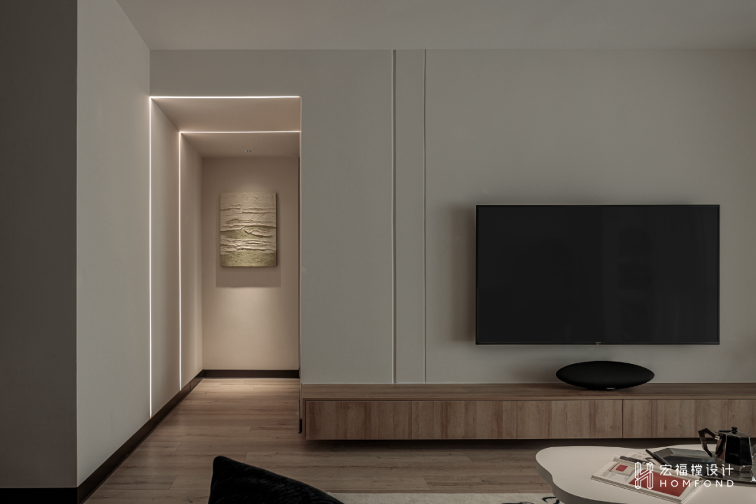 静谧黑+趣味橙，宁静自然的纯洁空间 | 宏福樘设计-26