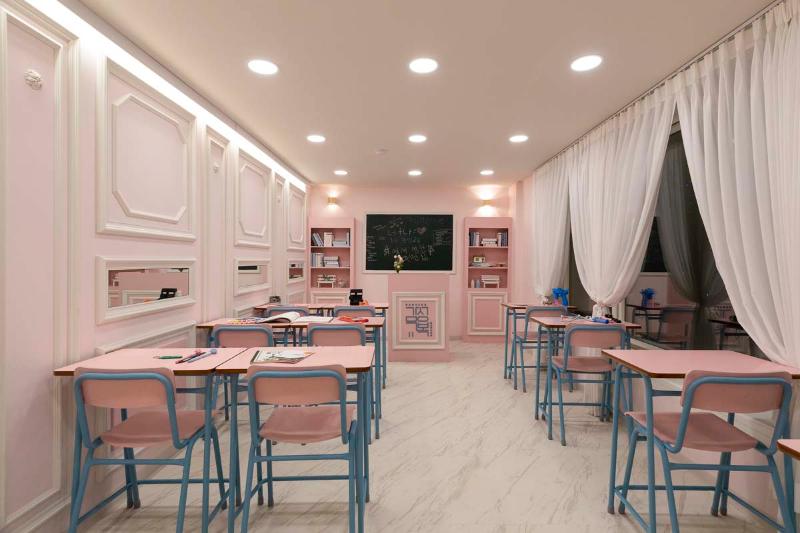 40 平 INS 情感共享校服店设计-11