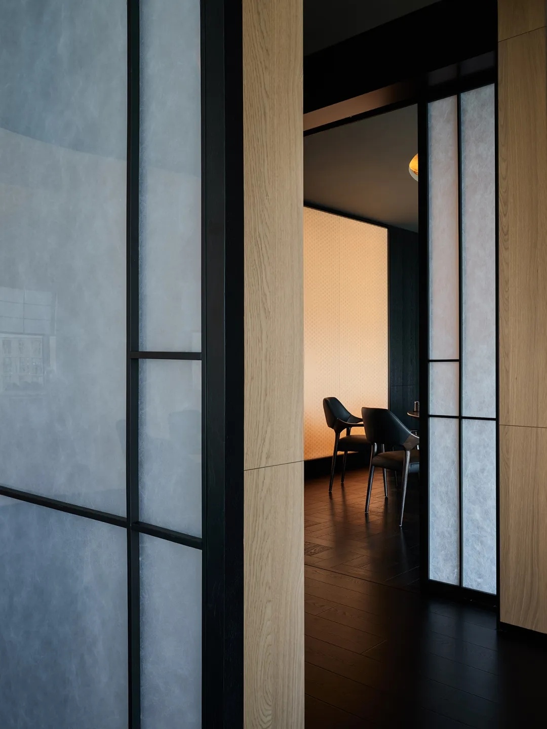 鸣辉正本料理宁波东部店丨中国宁波丨李一设计师事务所-48