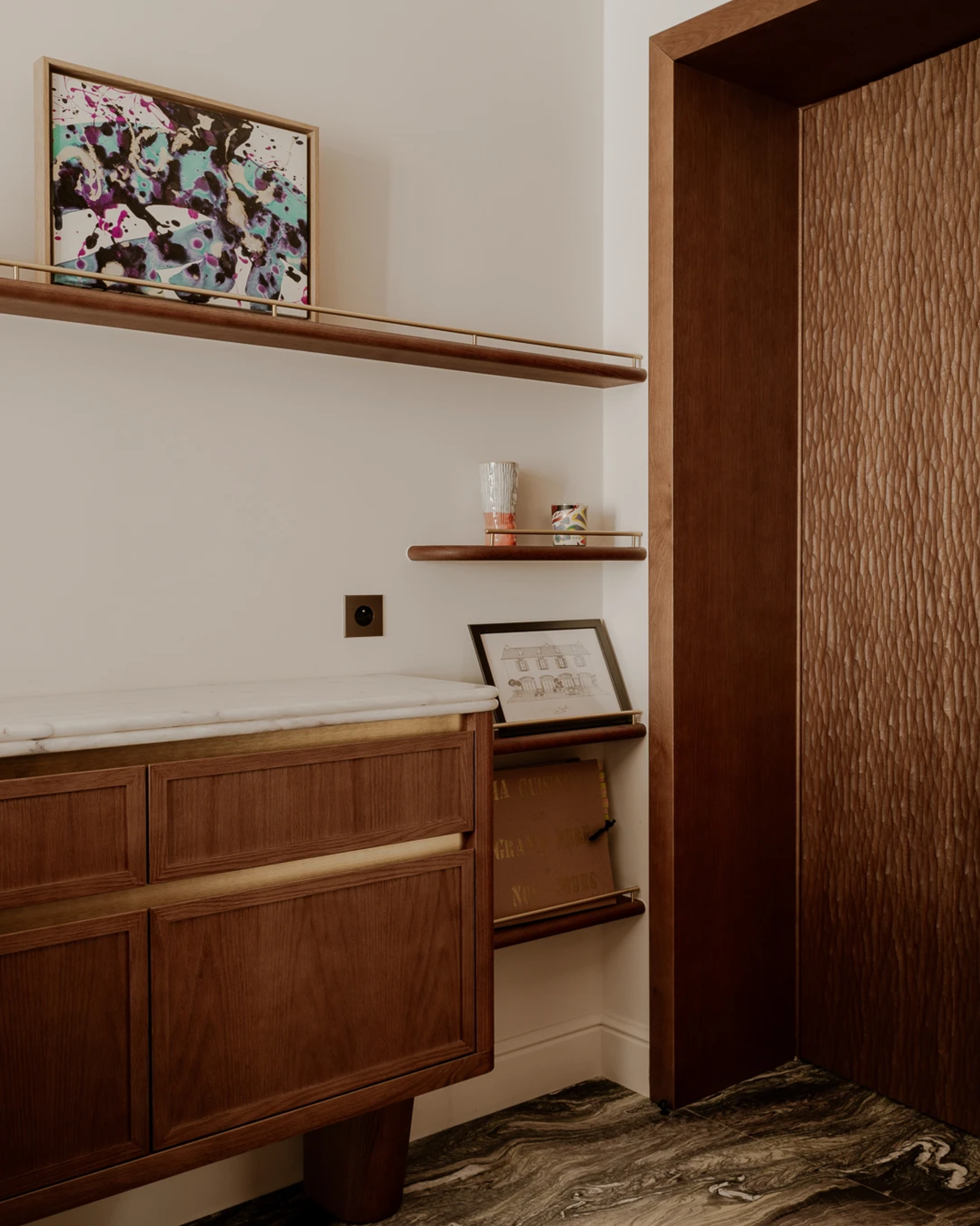 Rue de l’Abbaye 公寓设计丨法国巴黎丨Ett Hem 工作室-26