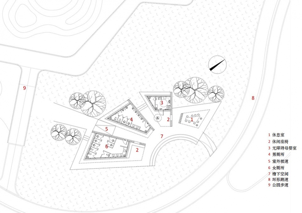 烟台天地广场公园驿站丨中国烟台丨上海大椽建筑设计事务所-81