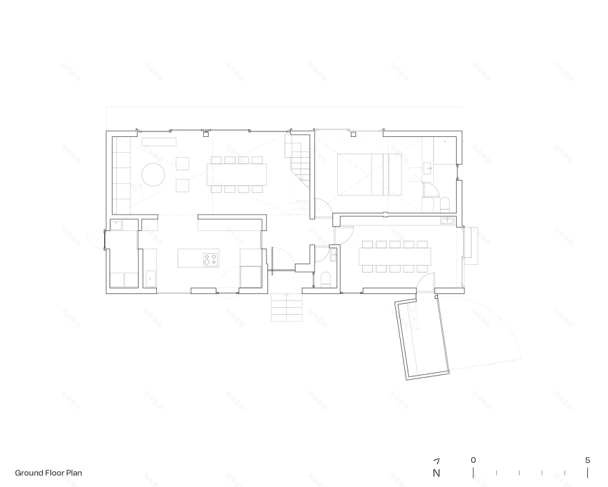 谭氏住宅(若Tam为姓氏音译,也可能有其他合适译法,需结合具体背景确定,这里按常见姓氏谭处理) 丨智利圣地亚哥丨Ivan Bravo Architects-14