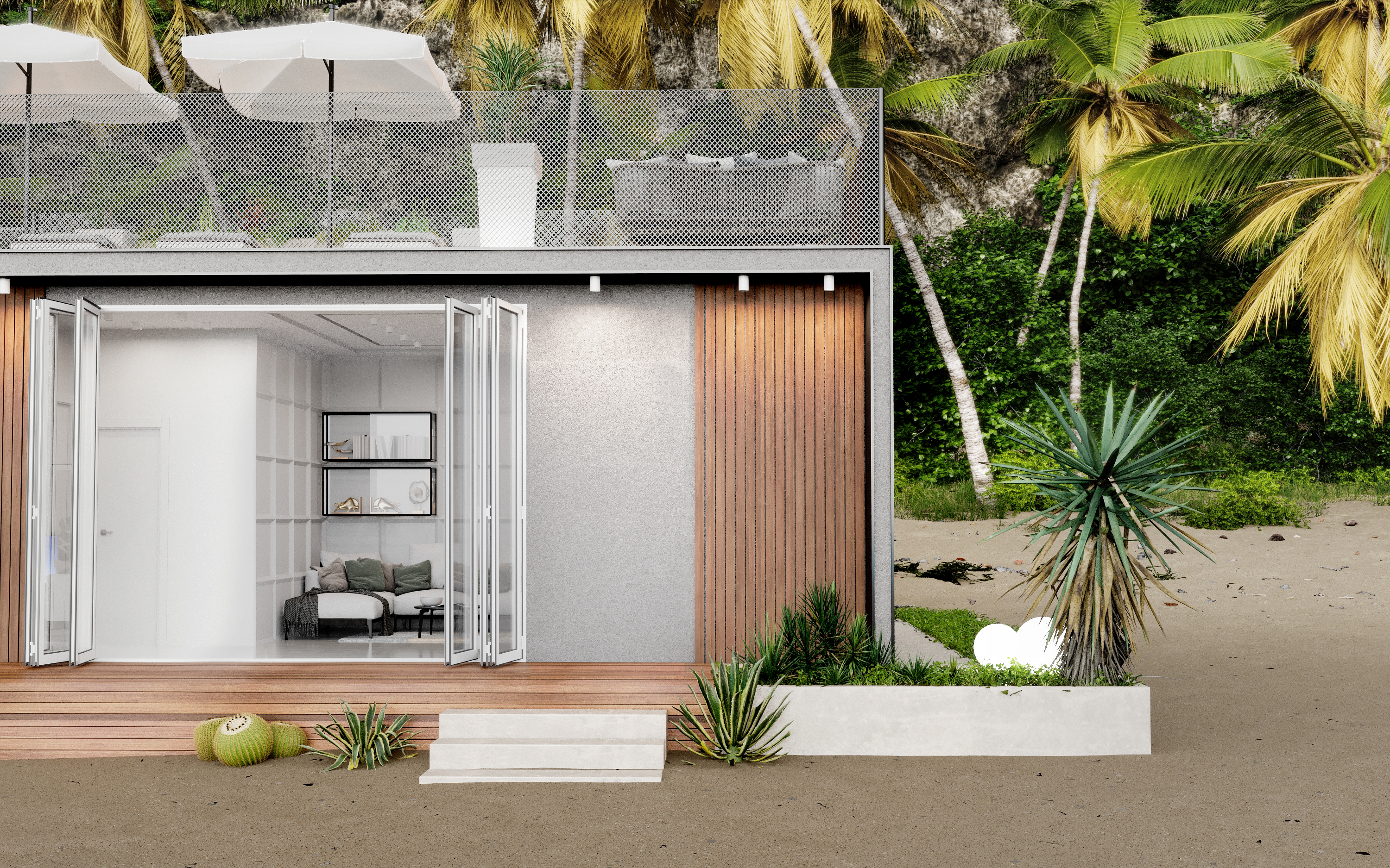 Modern Movable Cabinet with Flexible Interior Design-8