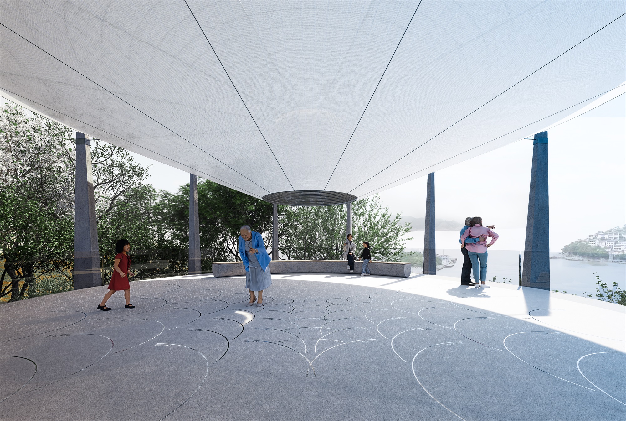 日月同辉 舟山白沙岛观景台设计丨中国舟山丨发生设计工作室-10