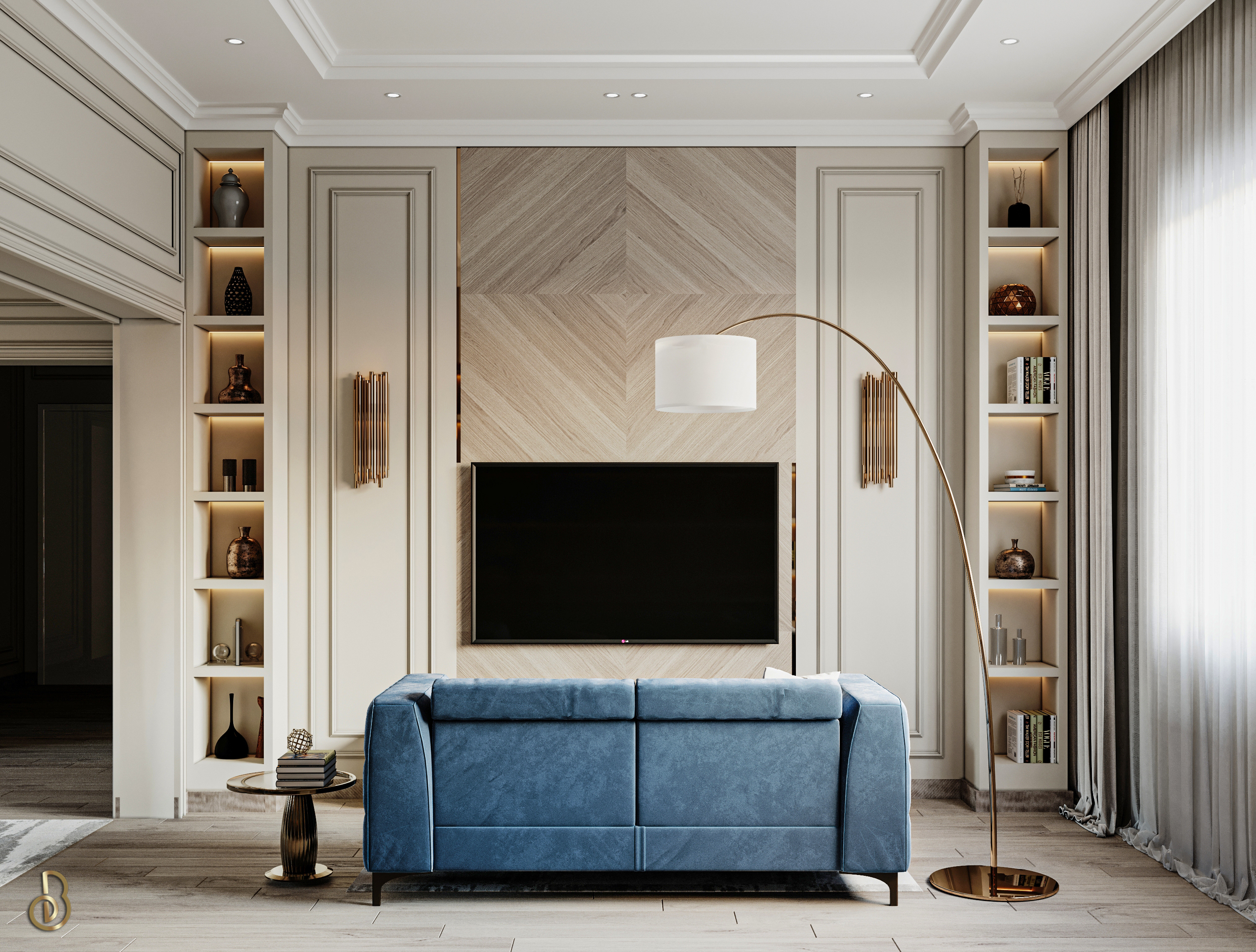 新古典主义豪华主卧-15