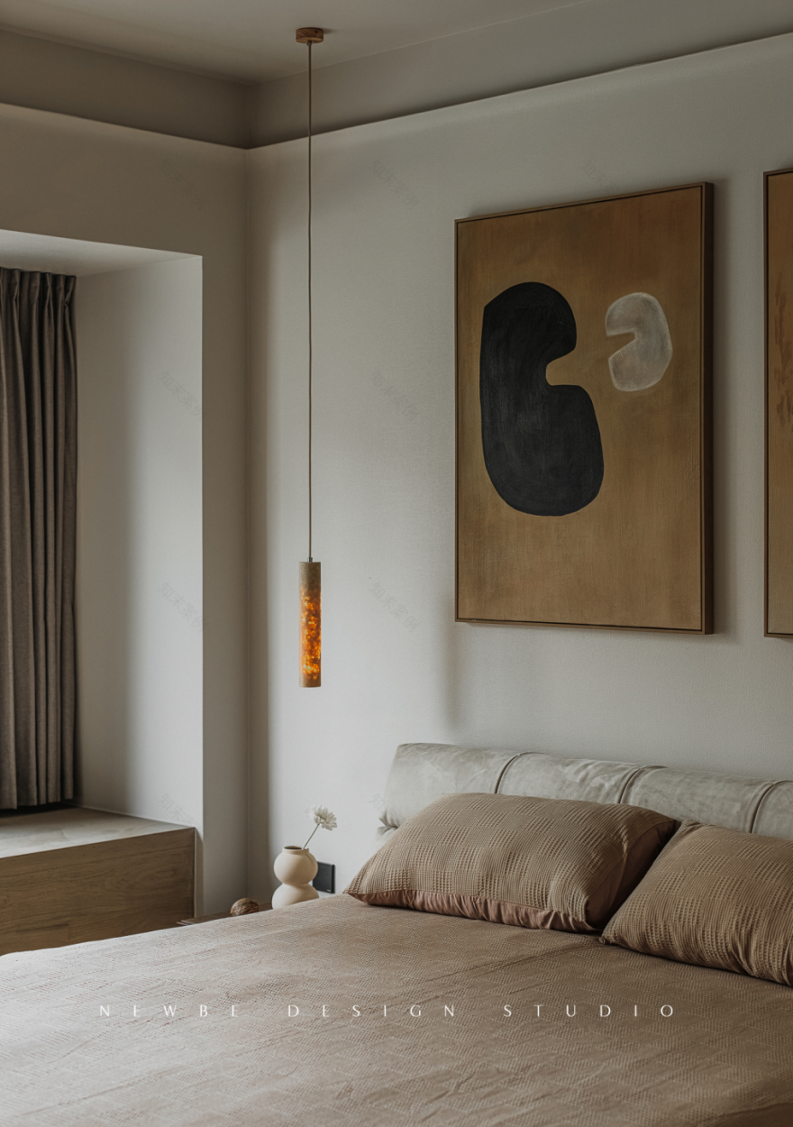 轻侘寂风的温馨之家丨罗贤荣-53