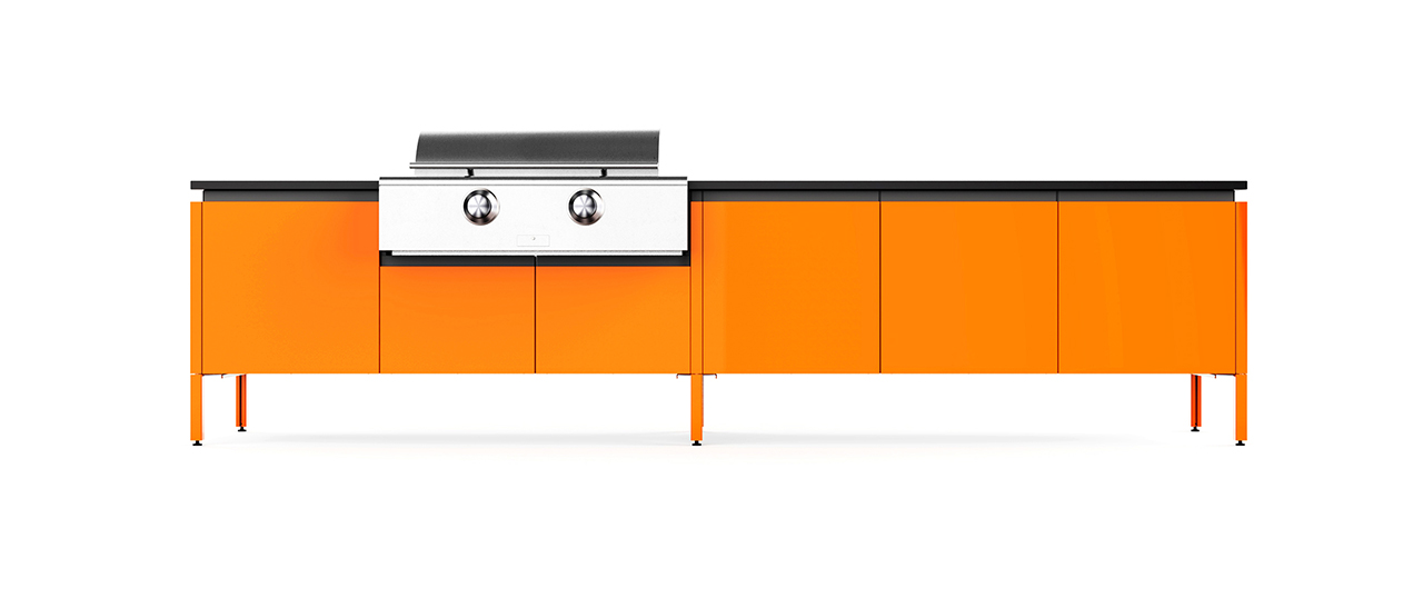 三大品牌联手推出 13 款大胆色彩户外厨房-10