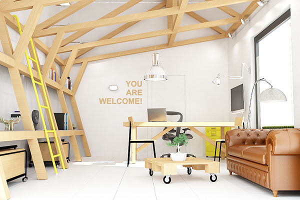 Civil Engineer Office Design- Industrial Style-5