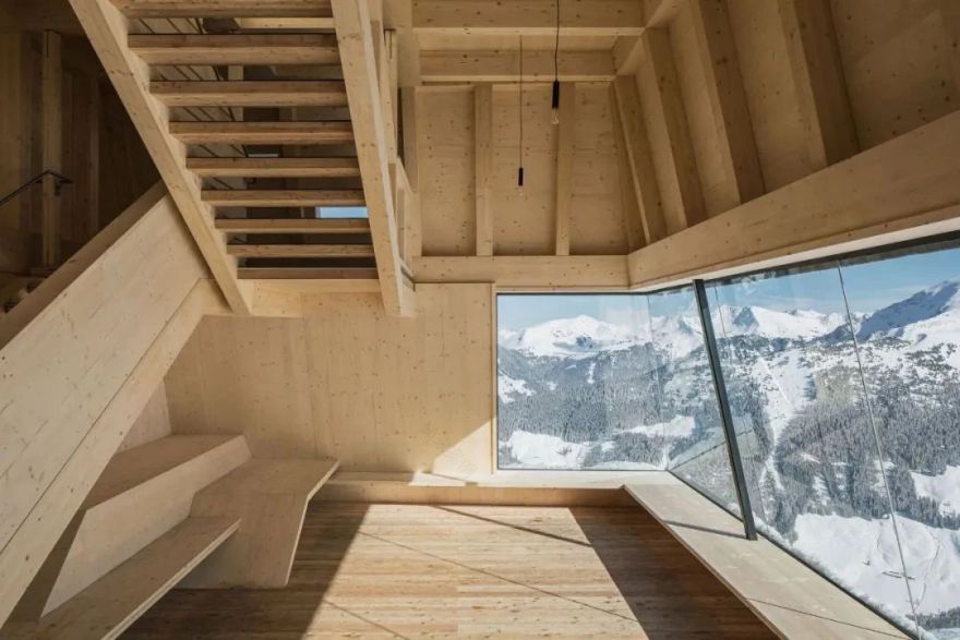 奥地利滑雪场观景塔丨Snøhetta-14