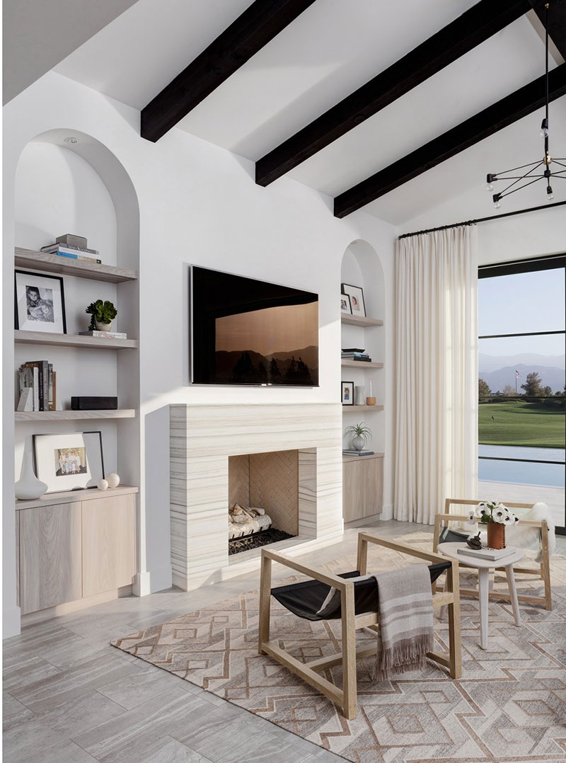 加州天堂泳池别墅，和谐内外空间-18