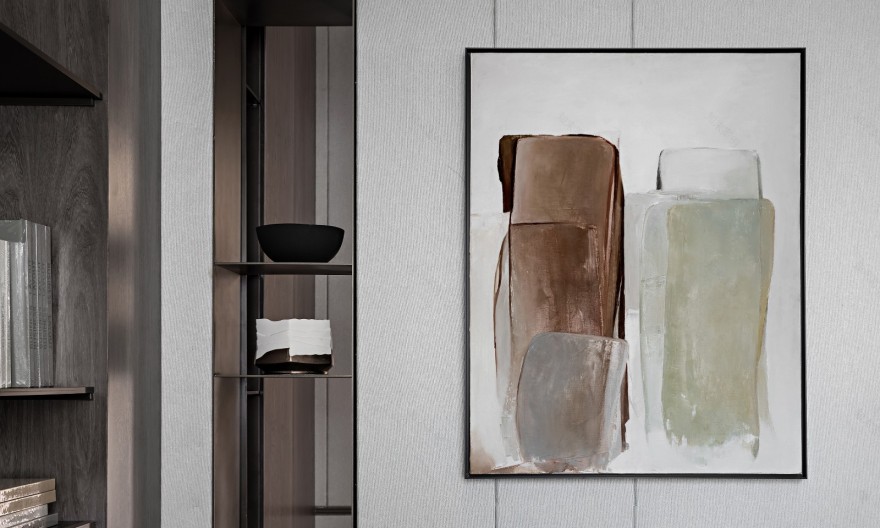 121㎡与97㎡低奢风样板间,摩登大方又不失浪漫! INNEST意巢设计-21