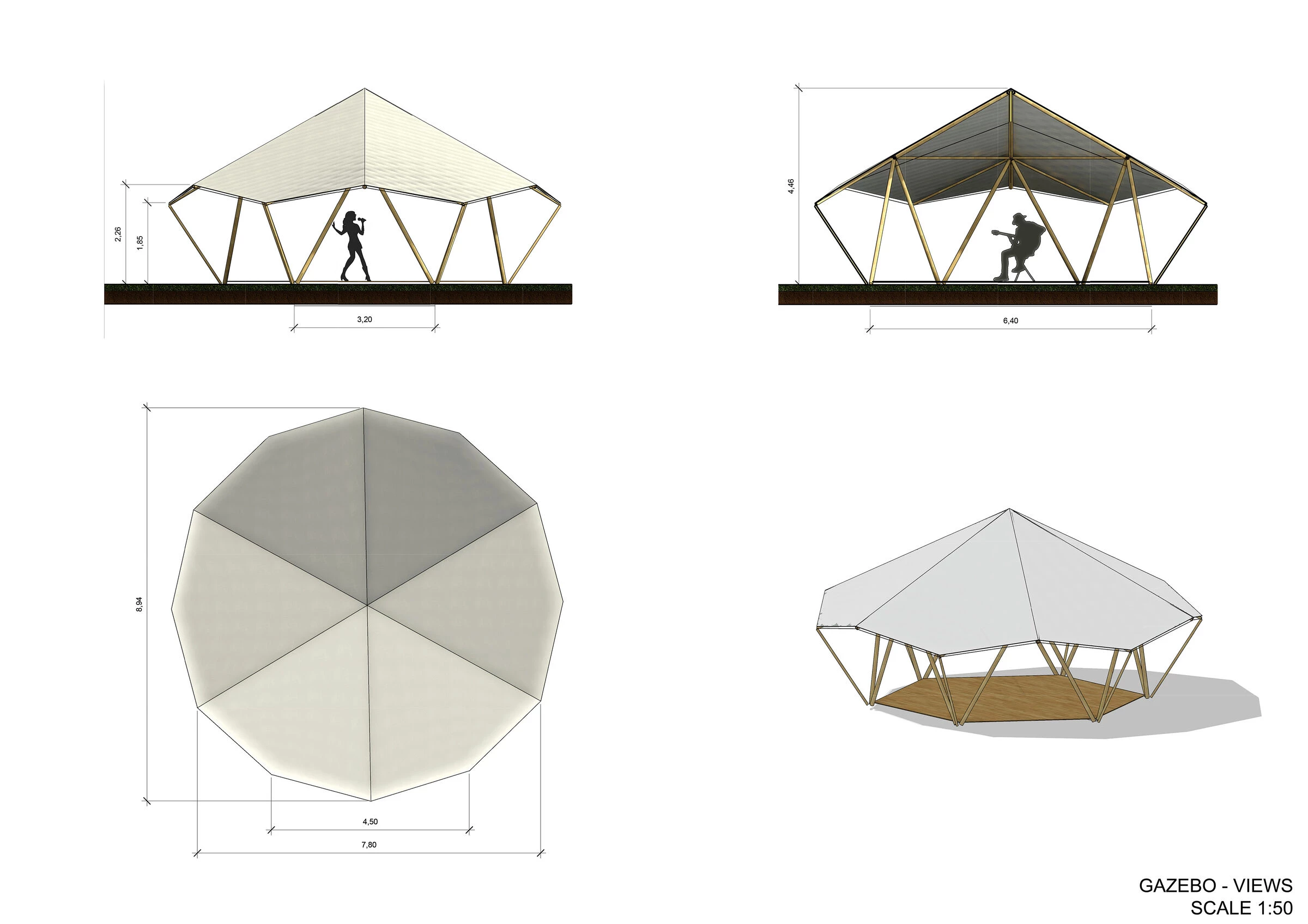 Bioclimatic Bamboo and Membrane Shades-26