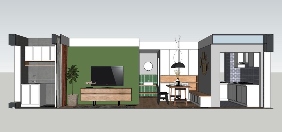 绿色与焦糖的碰撞 | 时尚家居设计演绎-28