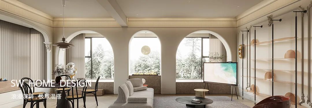 SW DESIGN  |  150㎡双人居所，邂逅现代中古的时光叠影-72