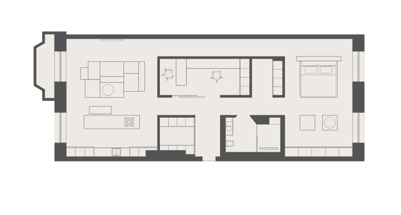 俄罗斯圣彼得堡 143㎡住宅丨Azbuka Dom 工作室-36